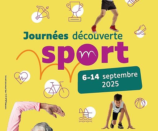 Affiche journées découverte du sport
