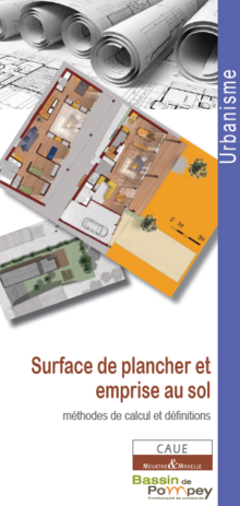 Surface De Plancher Et Emprise Au Sol Bassin De Pompey