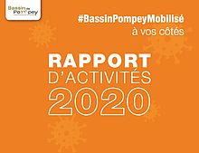 rapport d'activités du Bassin de Pompey prédsentant l'ensemble des réalisation