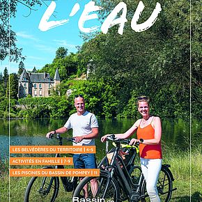 Couverture du numéro 5 du magazine "Au fil de l'eau"