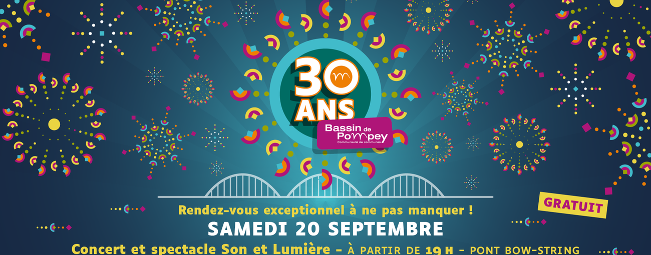 Célébrons 30 ans d’histoire